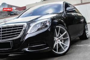 Mercedes-Benz S-Class by Permaisuri on Vossen Wheels (VPS-301) 2016 года